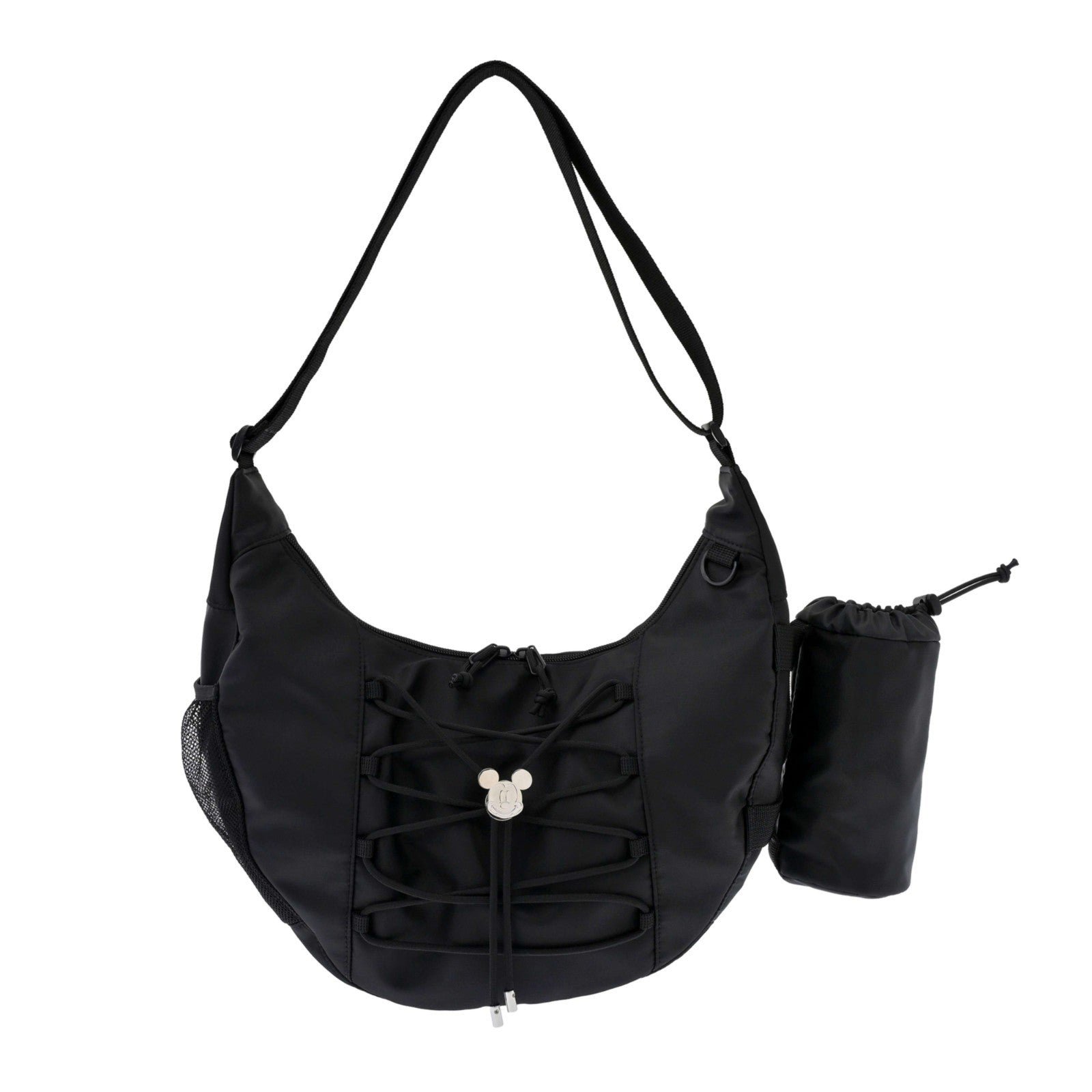 Japan Tokyo Disney Store Mickey Mouse Shoulder Bag with Bottle Cover Face Casual