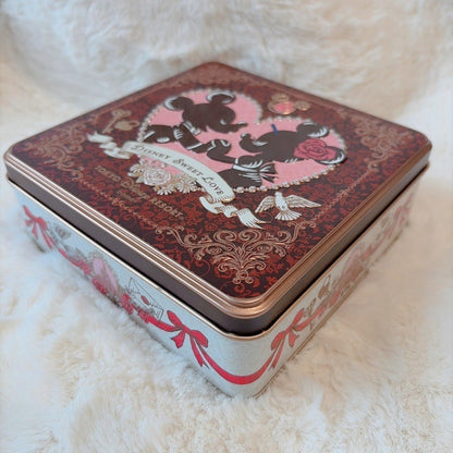 Japan Tokyo Disney Fondant au chocolat Confectionery Tin Can Mickey & Minnie