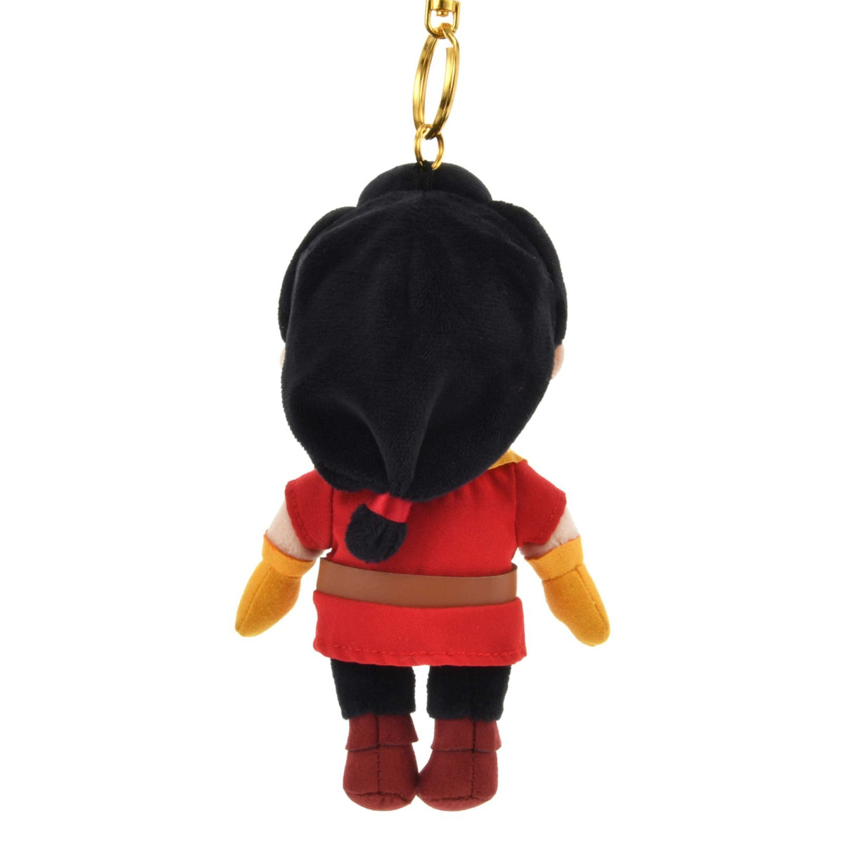 Japan Tokyo Disney Store Gaston Plush Toy Keychain Beauty and the Beast TINY