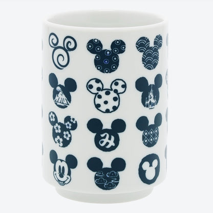 Japan Tokyo Disney Resort Mickey Mouse Teacup Glass Tea Tableware 2026