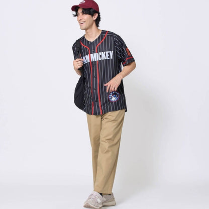Japan Disney Fantasy Shop Bellemaison Mickey Mouse Baseball Shirt
