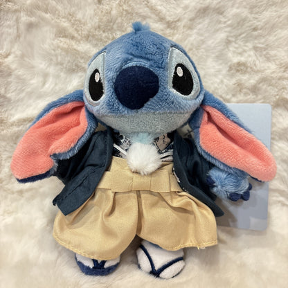 Japan Tokyo Disney Store  Stitch Plush Toy Keychain Japan Original