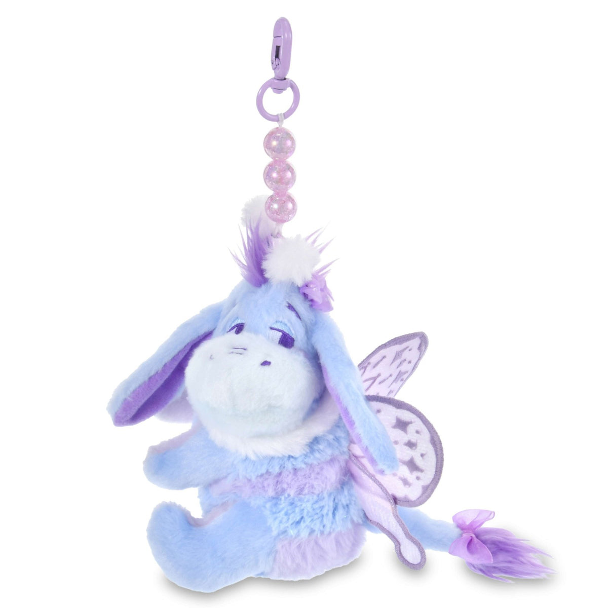 Japan Tokyo Disney Store Eeyore Plush Toy Keychain FAIRY POOH Winnie the Pooh