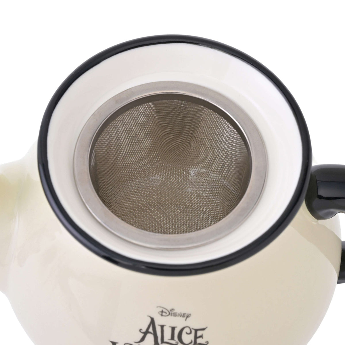 Japan Tokyo Disney Store Teapot ALICE IN WONDERLAND 75TH ANNIVERSARY