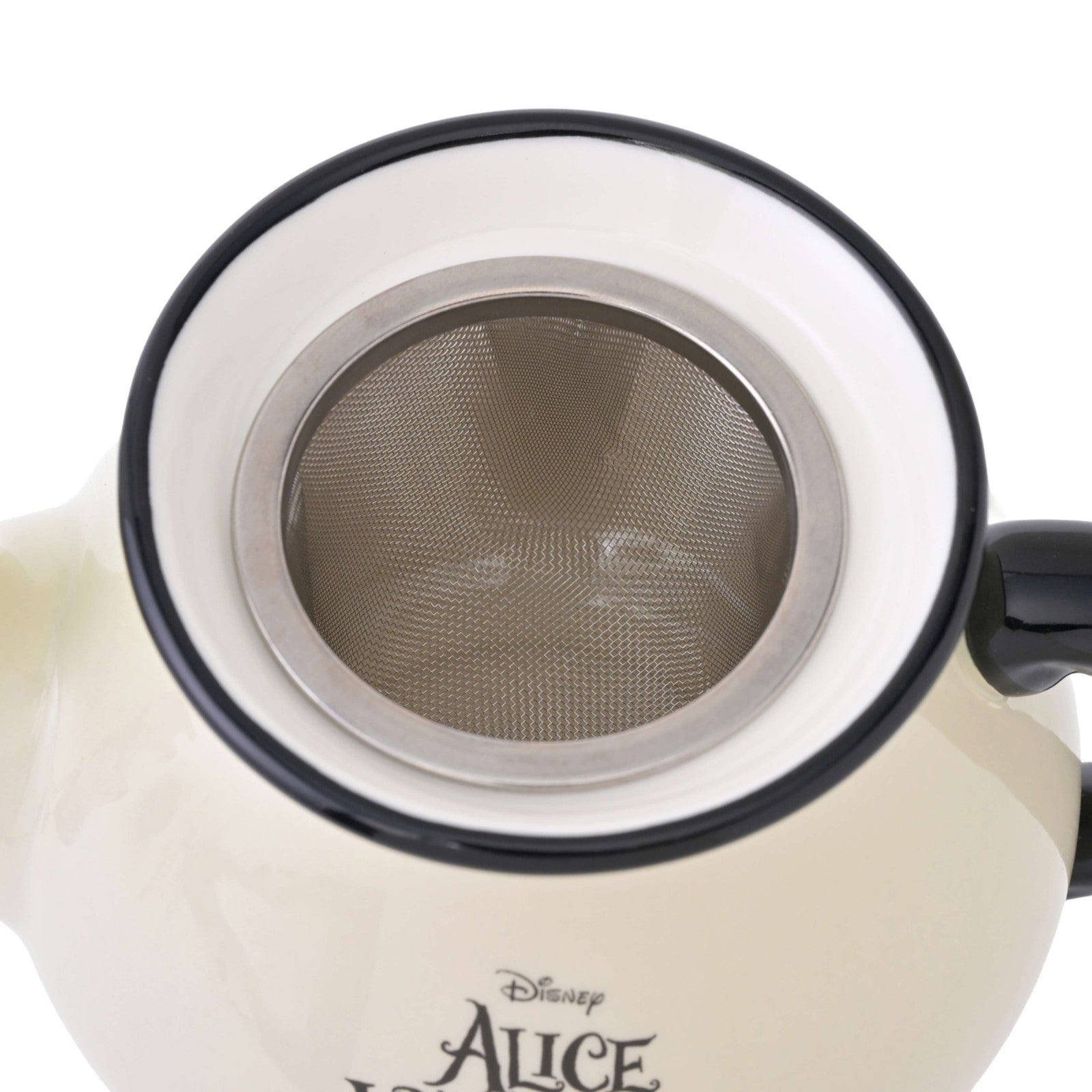 Japan Tokyo Disney Store Teapot ALICE IN WONDERLAND 75TH ANNIVERSARY