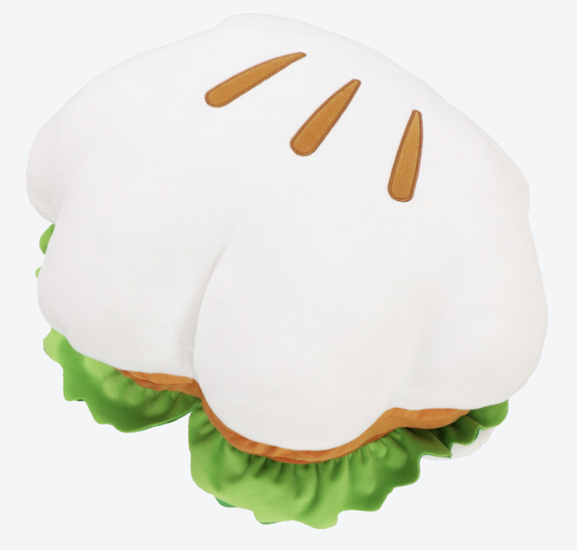Japan Tokyo Disney Resort Cushion Mickey's hand sandwich burger hood fluffy  New
