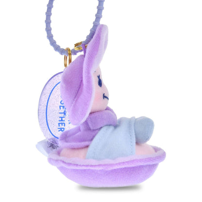 Japan Tokyo Disney Store Young Oyster  Plush Keychain Smile BABY OYSTERS Alice