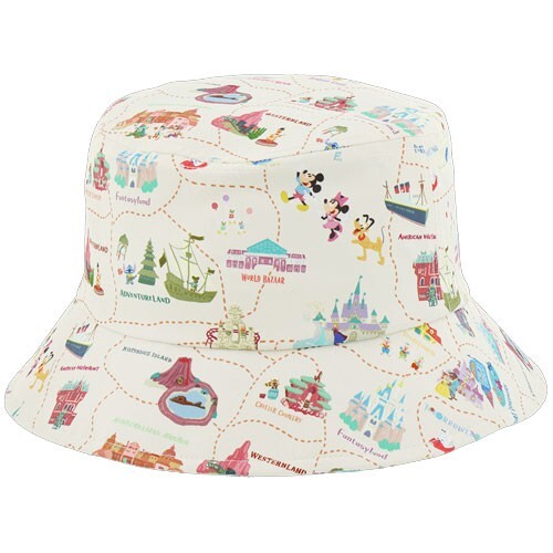 Japan Tokyo Disney Resort Hat Park Map Design