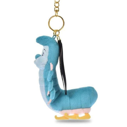 '+Japan Tokyo Disney Store Caterpillar Plush Toy Keychain Alice in Wonderland