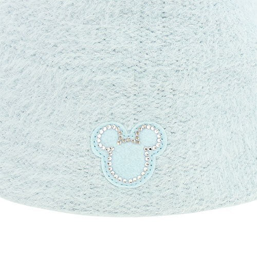 Japan Tokyo Disney Resort Hat Fluffy Blue  Hat Ears Headband Mickey