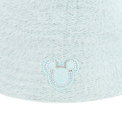 Japan Tokyo Disney Resort Hat Fluffy Blue  Hat Ears Headband Mickey