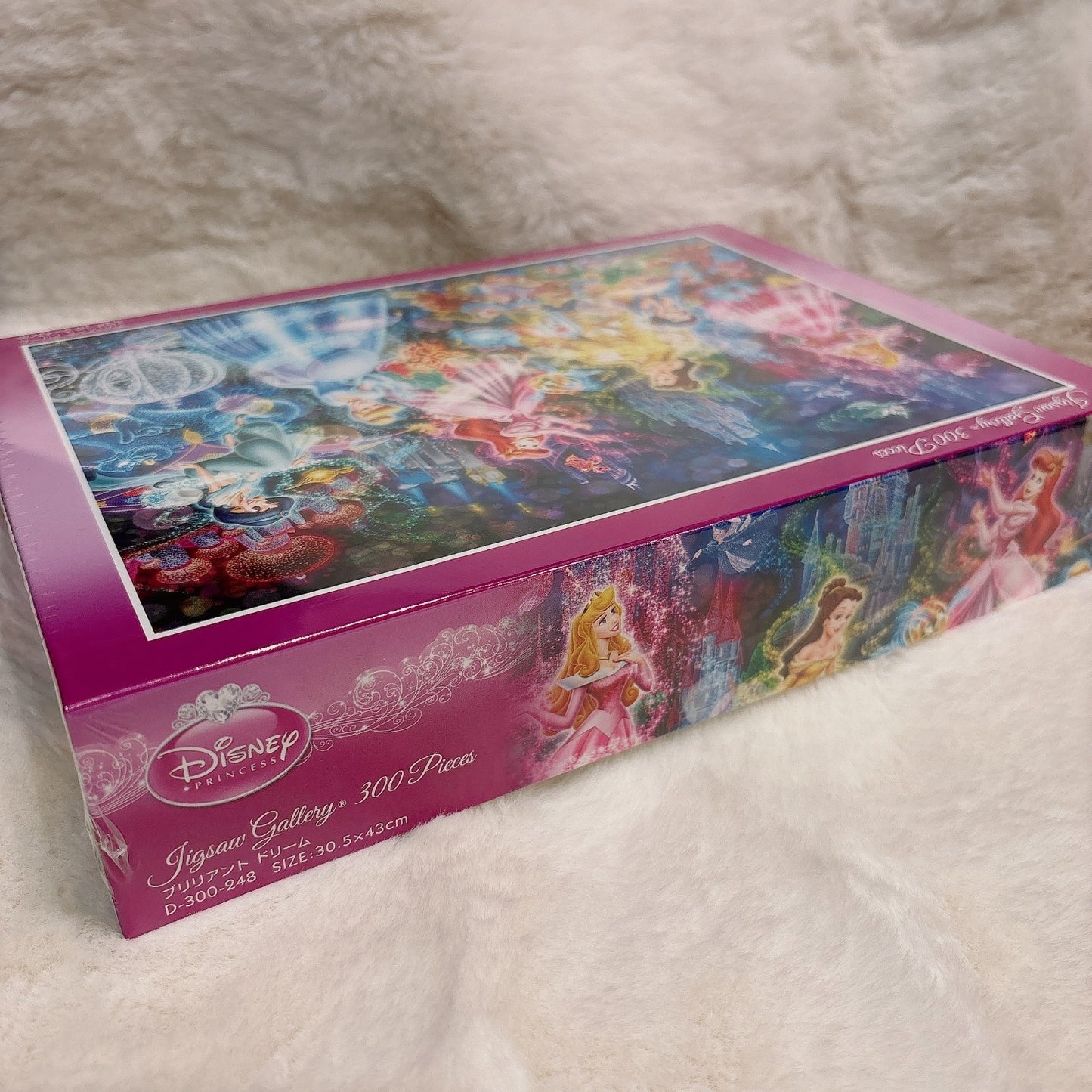 Japan Disney Tenyo Jigsaw Puzzle 300 Pieces Cinderella Aurora Ariel Princess