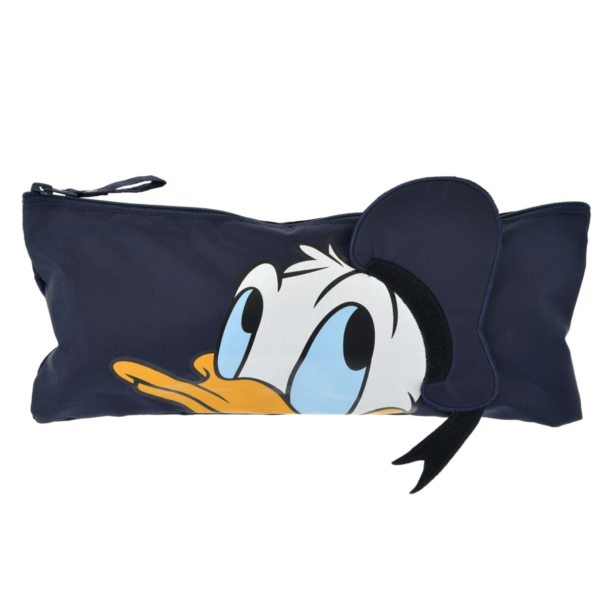 Japan Tokyo Disney Store Donald Folding Umbrella Sunny Rainy Pouch SHINY DAY