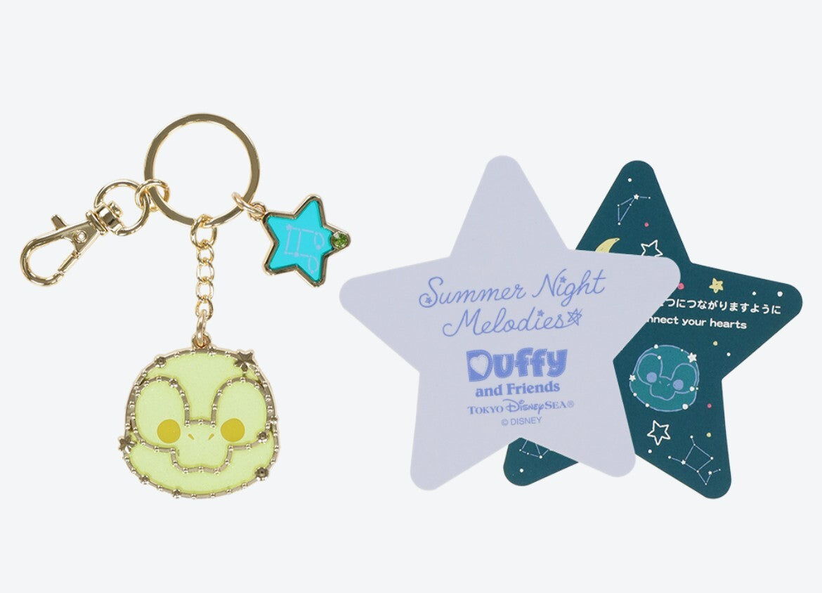 Japan Tokyo Disney Sea Duffy Lina Stella Lou Olu Summer Night Keychain complete
