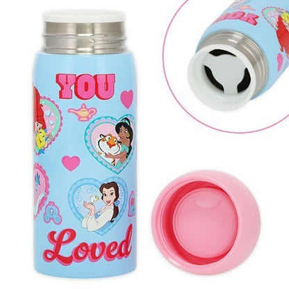Japan Tokyo Disney Resort Princess Motif Stainless Steel Bottle