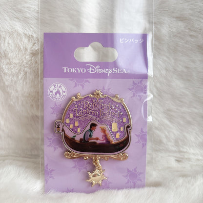 Japan Tokyo Disney Resort Pin Badge Rapunzel Lantern Festival Fantasy Springs