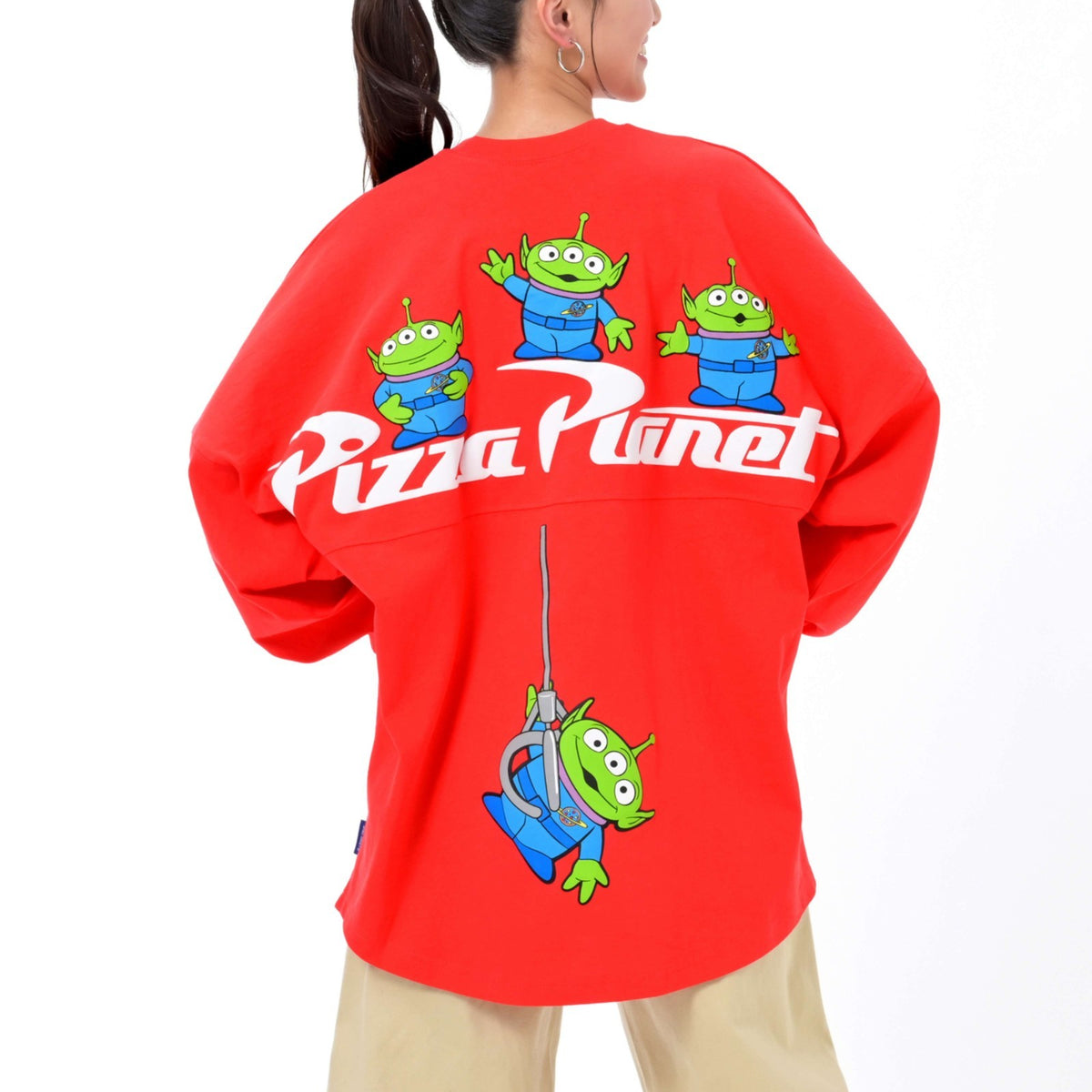 Japan Tokyo Disney Store Little Green Men Spirit Jersey T-Shirt Toy Story