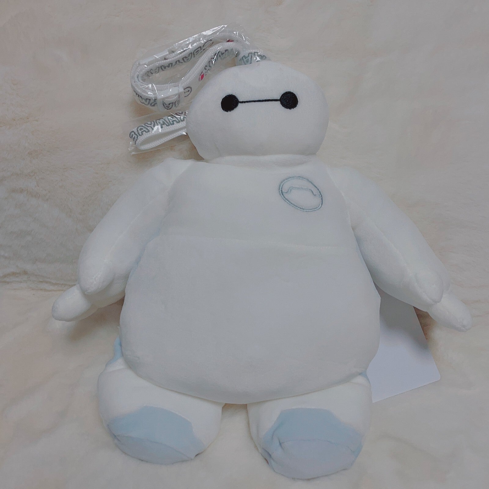 Japan Tokyo Disney Resort Big Hero 6 Baymax Plush Shoulder Bag 2023