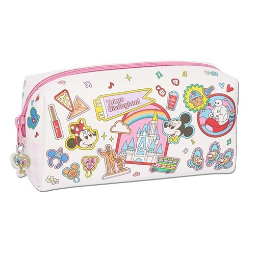 Japan Tokyo Disney Resort Mickey Mouse Pen Case Park Motif Memories