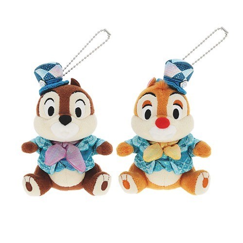 Japan Tokyo Disney Resort Sea 25th Sparkling Jubilee Chip and Dale Plush Badge 