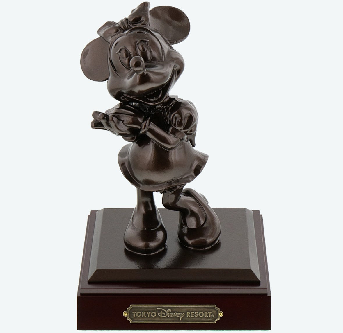 Japan Tokyo Disney Resort Bronze Minnie Mouse Figure
