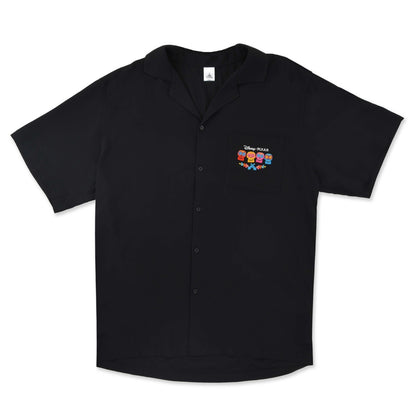 Japan Tokyo Disney Store Remember Me Short-Sleeve Shirt Black SUMMER COLLECTION