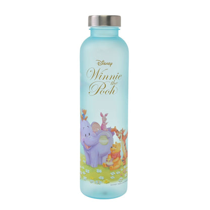 Japan Tokyo Disney Store Pooh & Friends Water Bottle Frosted Roo & Lumpy