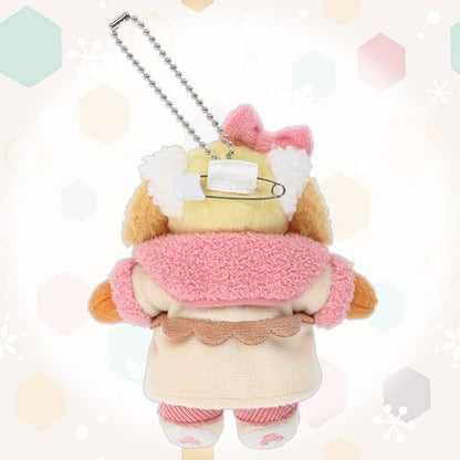 Japan Tokyo Disney Resort Cookie Ann Plush Keychain Badge  Duffy