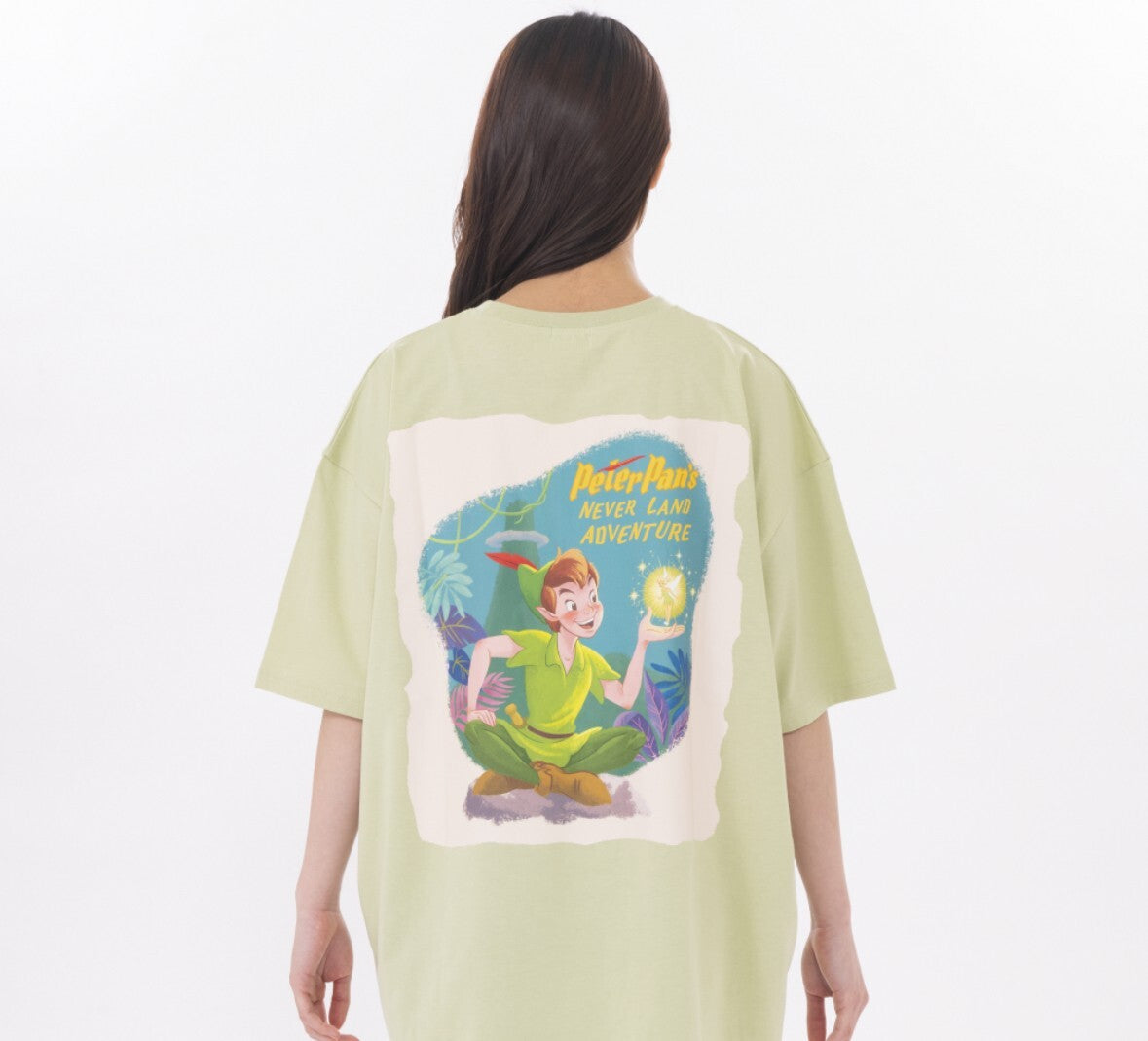 Japan Tokyo Disney Resort Fantasy Springs T-Shirt Peter Pan Neverland Adventure
