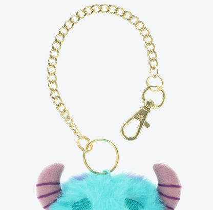 Japan Tokyo Disney Resort Monsters, Inc. Sulley Plush Charm Keychain 2026
