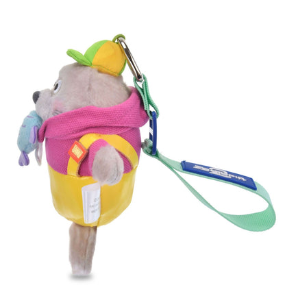 Japan Tokyo Disney Store Seal Plush Toy Keychain Zootopia Fish Market