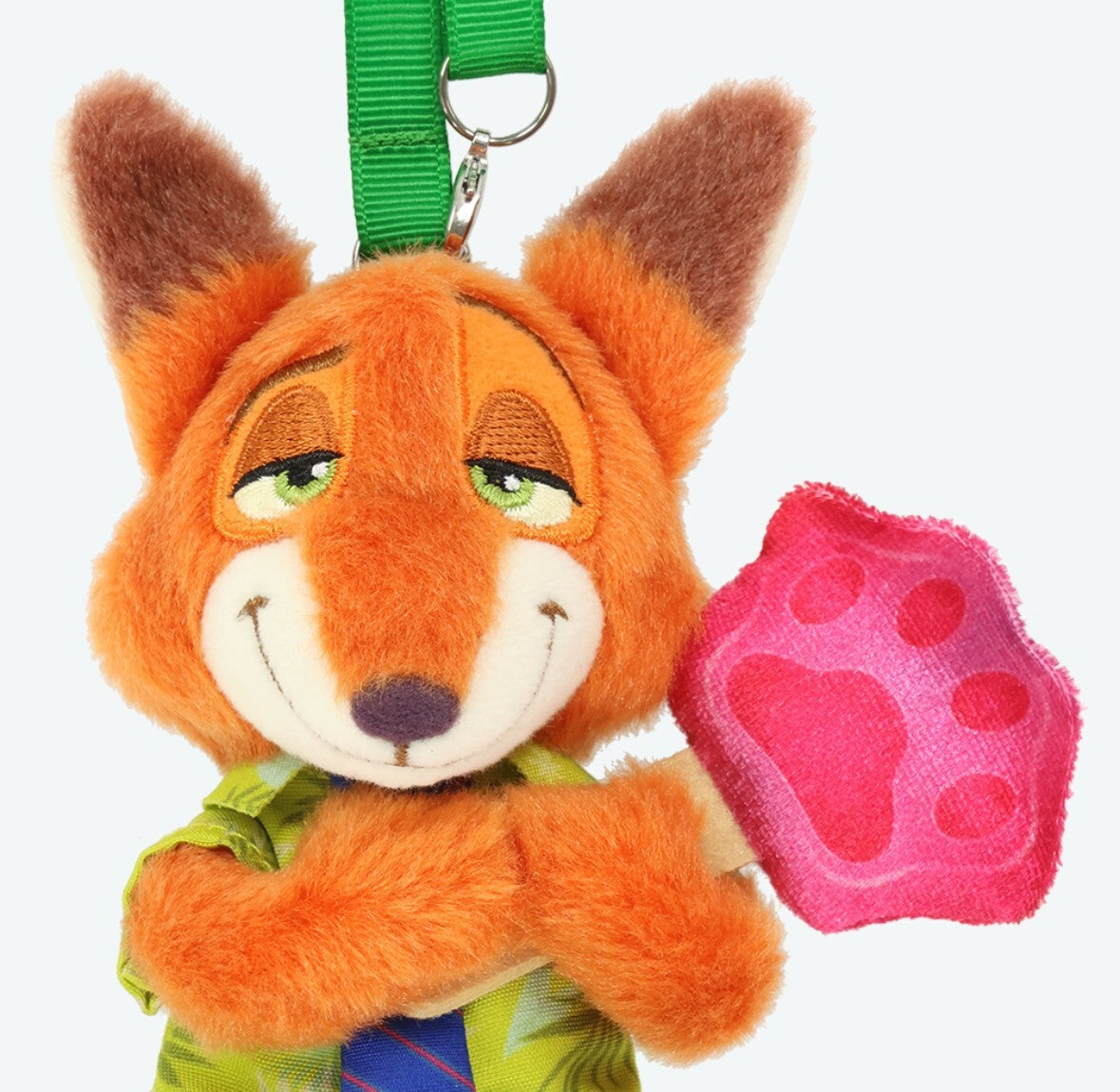 Japan Tokyo Disney Resort Plush Toy Keychain Zootopia Nick Ice Candy