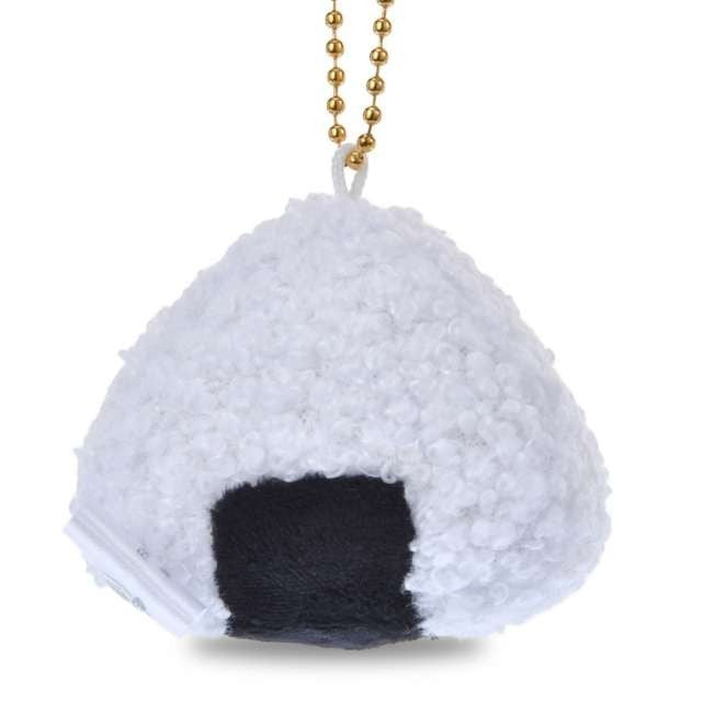 Japan Tokyo Disney Store Baymax Plush Toy Keychain Rice Ball