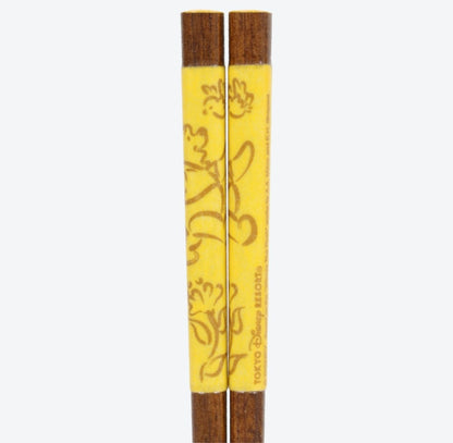 Japan Tokyo Disney Resort Chopsticks Japanese Tableware Winnie The Pooh 2025