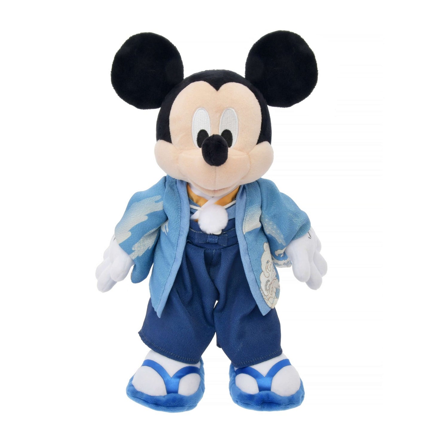 '+Japan Tokyo Disney Store Mickey Mouse Plush Toy Kimono Japan Original