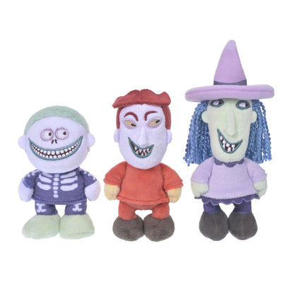 Japan Tokyo Disney Store Lock Shock Barrel Plush Toy stanDs Nightmare Christmas