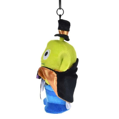 Japan Tokyo Disney Store Little Green Men Plush Keychain Halloween Toy Story