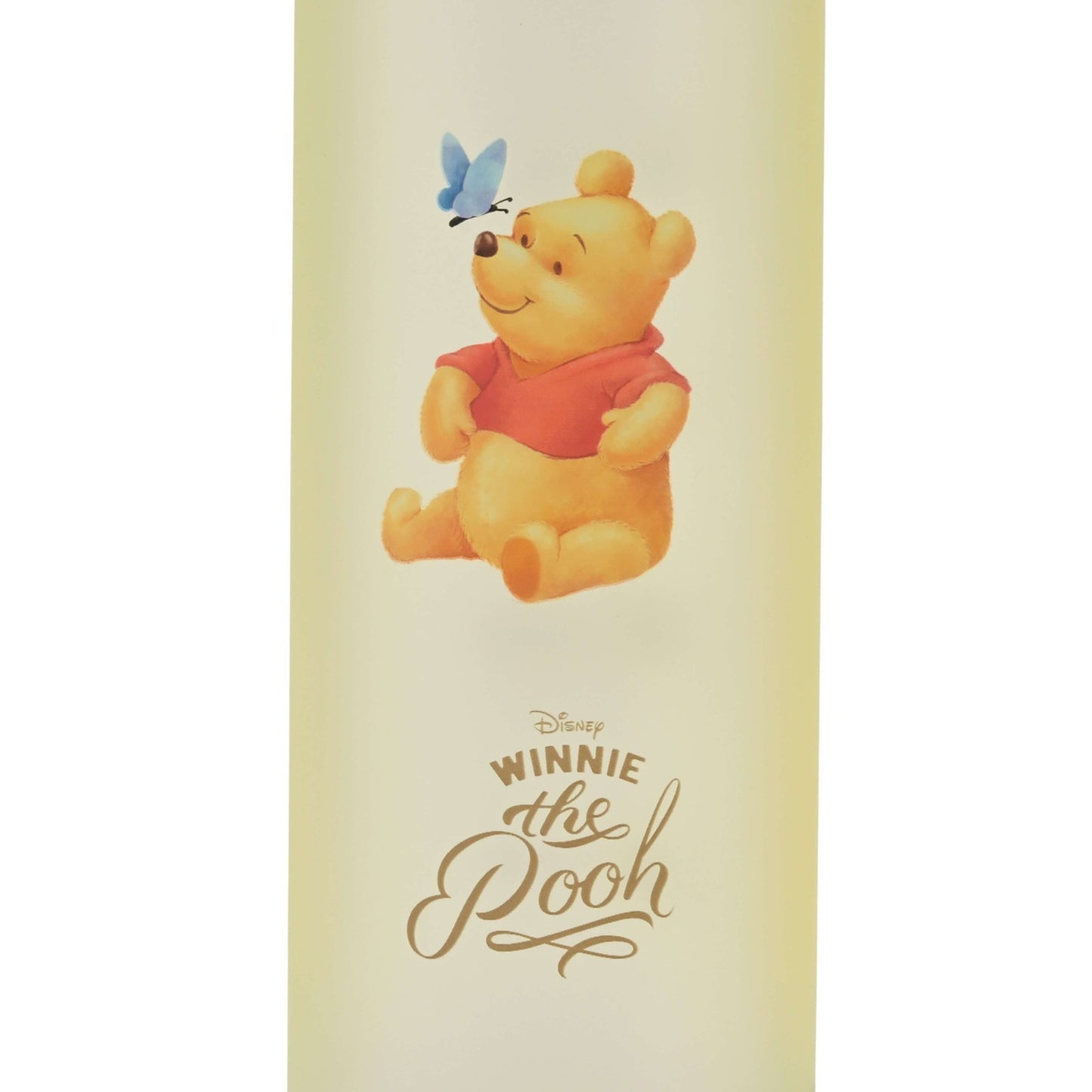 Japan Tokyo Disney Store Winnie the Pooh Frosted Water Bottle Drinkware