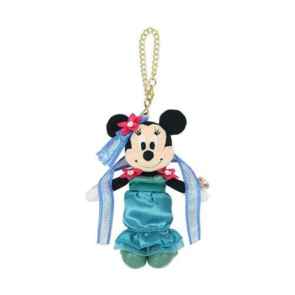 Japan Tokyo Disney Resort Minnie Mouse Plush Toy Charm Sea 25th Mermaid Lagoon