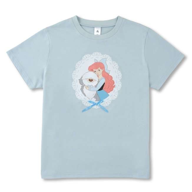 Japan Tokyo Disney Store Ariel Max T-Shirt Little Mermaid Illustrated by mikko