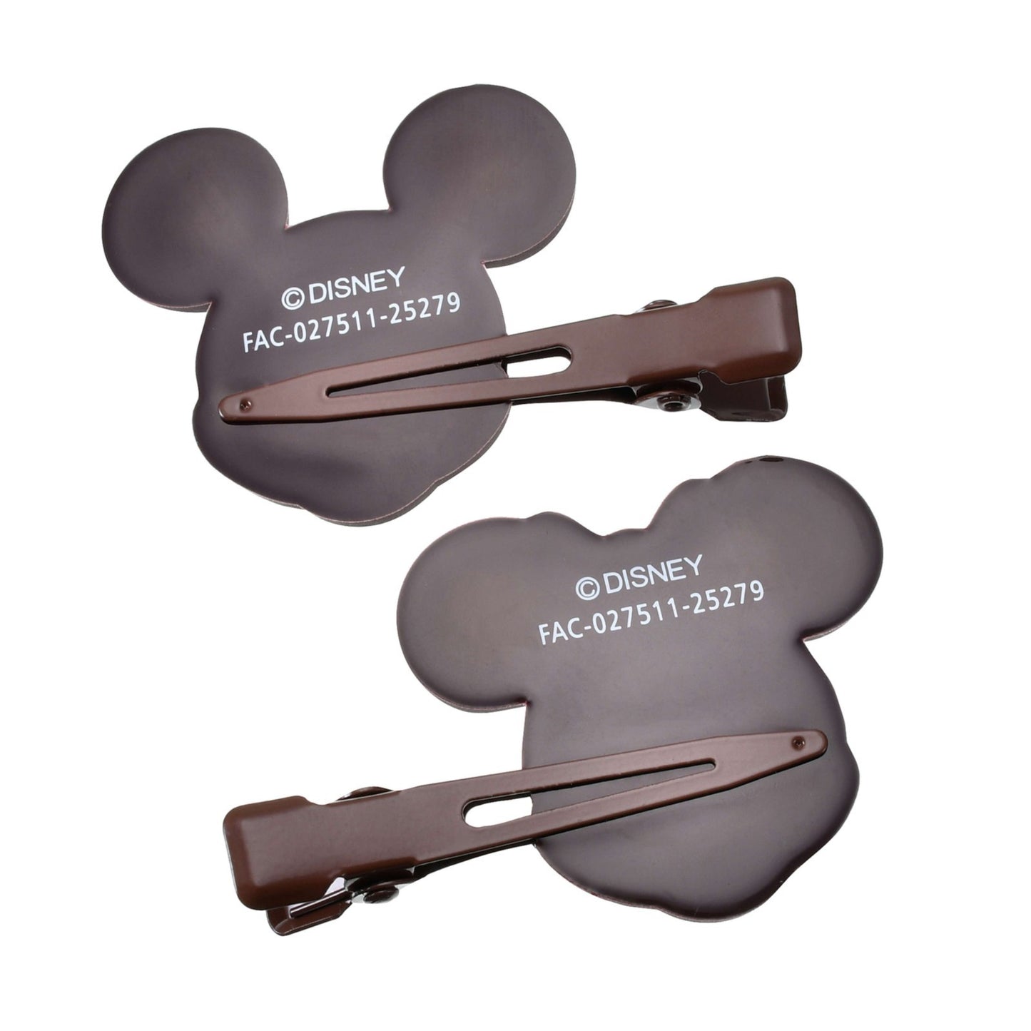 Japan Tokyo Disney Store Mickey & Minnie Hair Clip Set Valentine's Chocolate