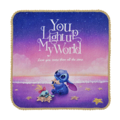 Japan Tokyo Disney Store Stitch & Scrump Mini Towel Disney Stitch Day Collection