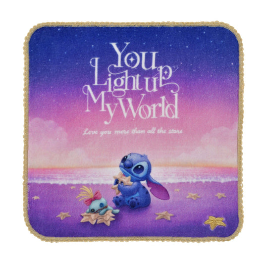 Japan Tokyo Disney Store Stitch & Scrump Mini Towel Disney Stitch Day Collection