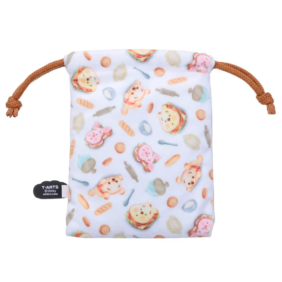 Japan Disney Takara Tomy Nui Pan Bakery Drawstring bag Winnie the Pooh