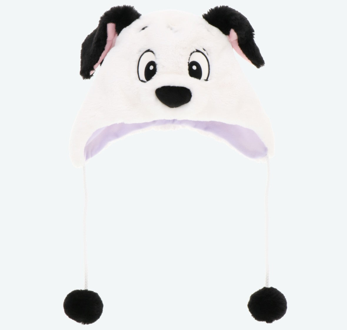 Japan Tokyo Disney Resort Ears limited Fluffy Winter Cap Hat 101Dalmatians