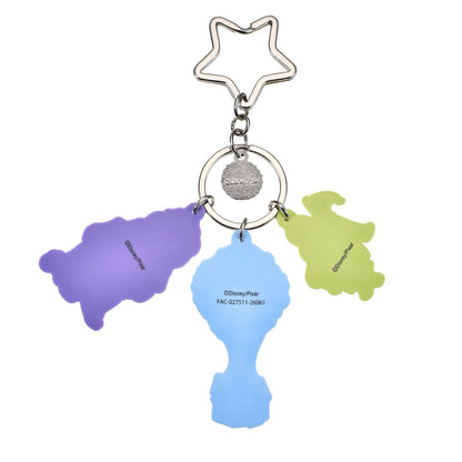 Japan Tokyo Disney Store Carl Fredricksen & Russell Kim Up Keychain Jingling Fes