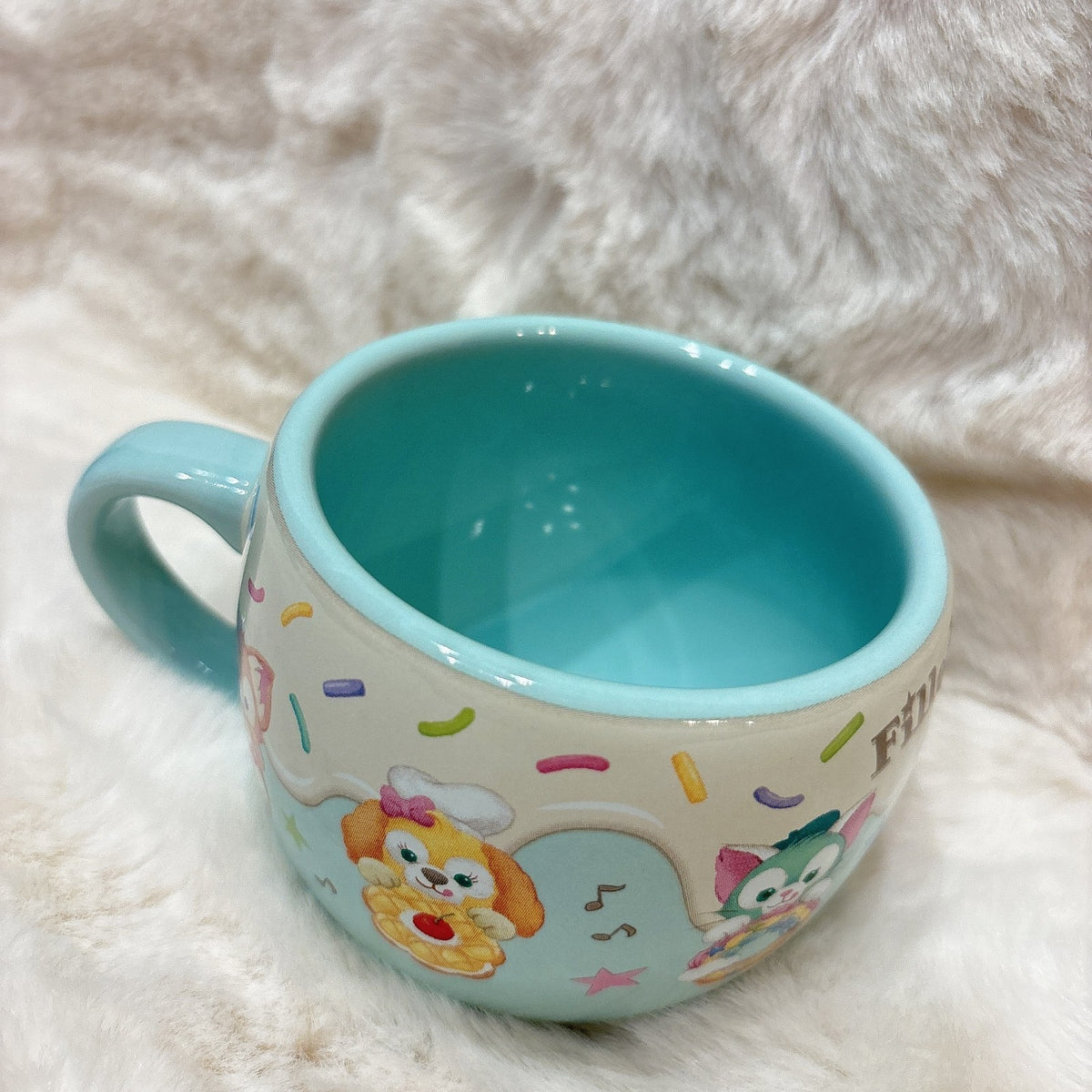 Japan Tokyo Disney Resort Duffy Filled with Smiles! Doughnut Sweets Mug