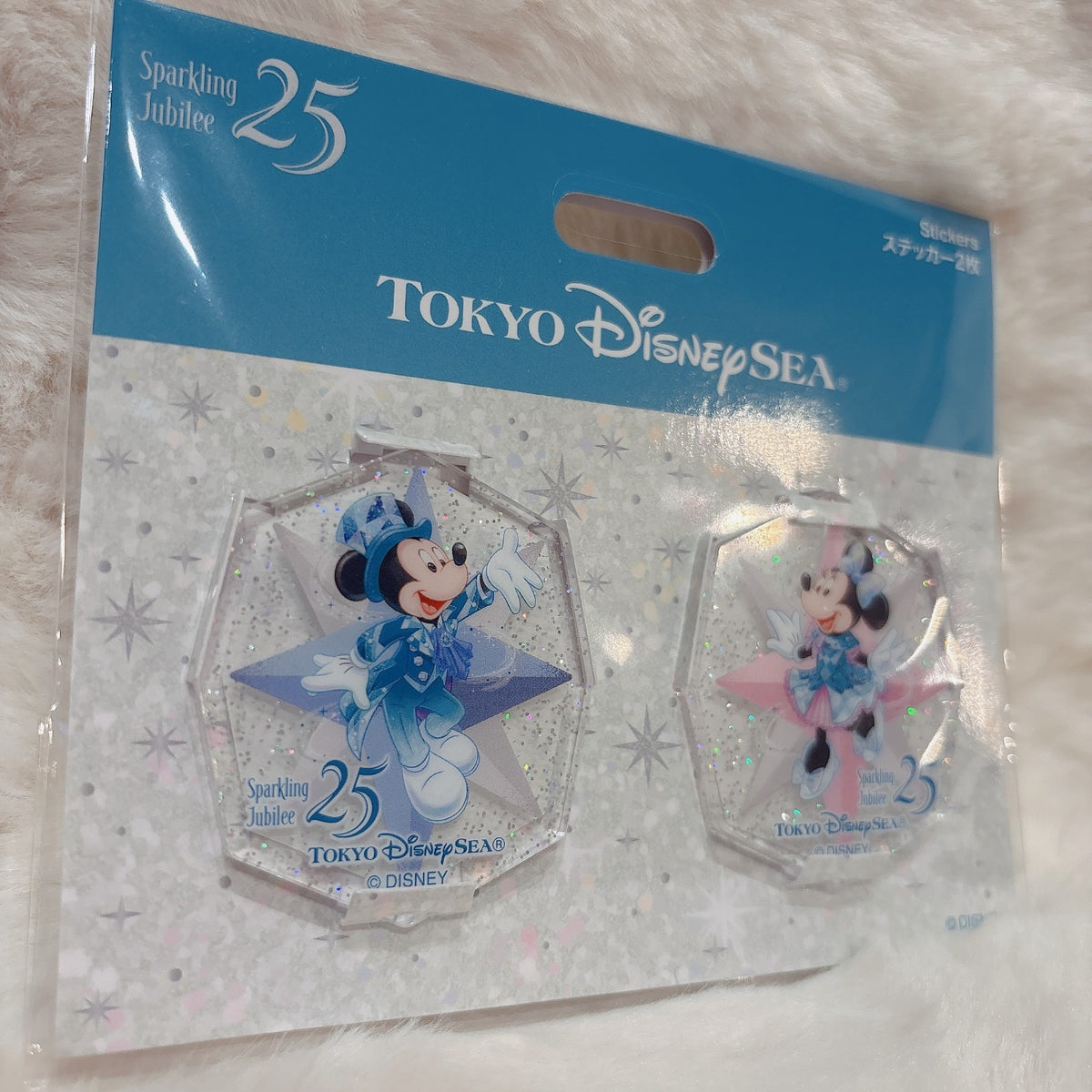 Japan Tokyo Disney Resort Sea 25th Sparkling Jubilee Sticker Set