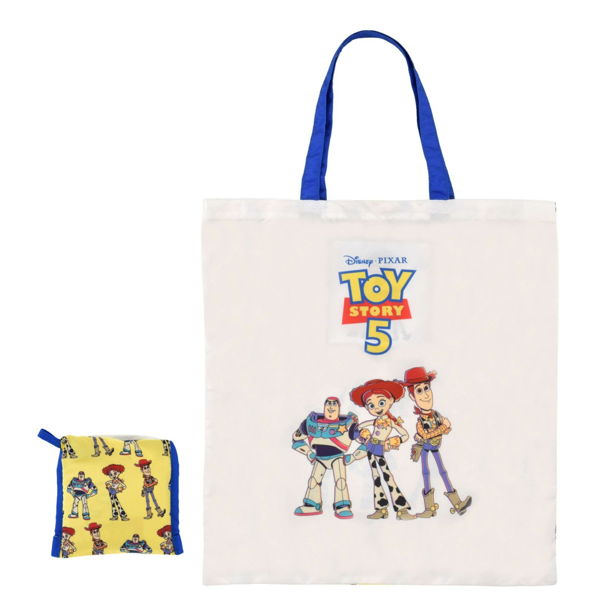 Japan Tokyo Disney Store Woody Buzz Jessie Shopping Eco Bag Toy Story 5