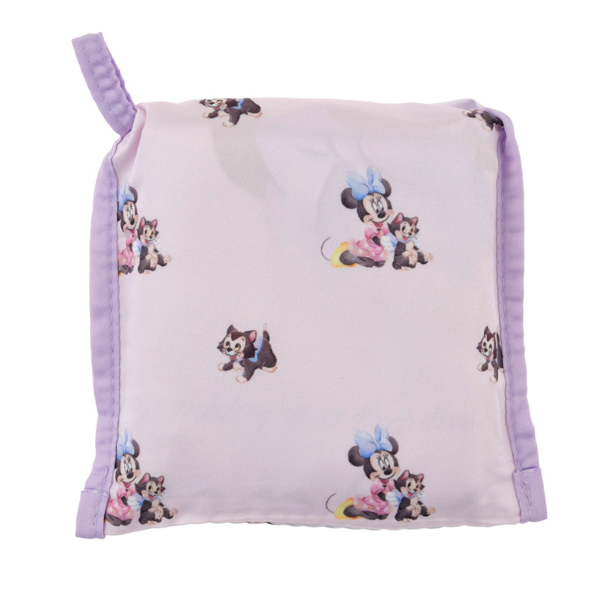 Japan Tokyo Disney Store Minnie & Figaro Shopping Eco Bag Water Color